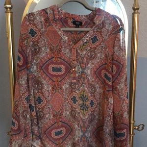 Massimo printed blouse
